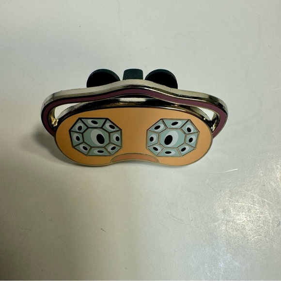 NWT. Disney pin featuring Dopey Snow White and the Seven Dwarfs as a sleep mask. - Picture 3 of 7